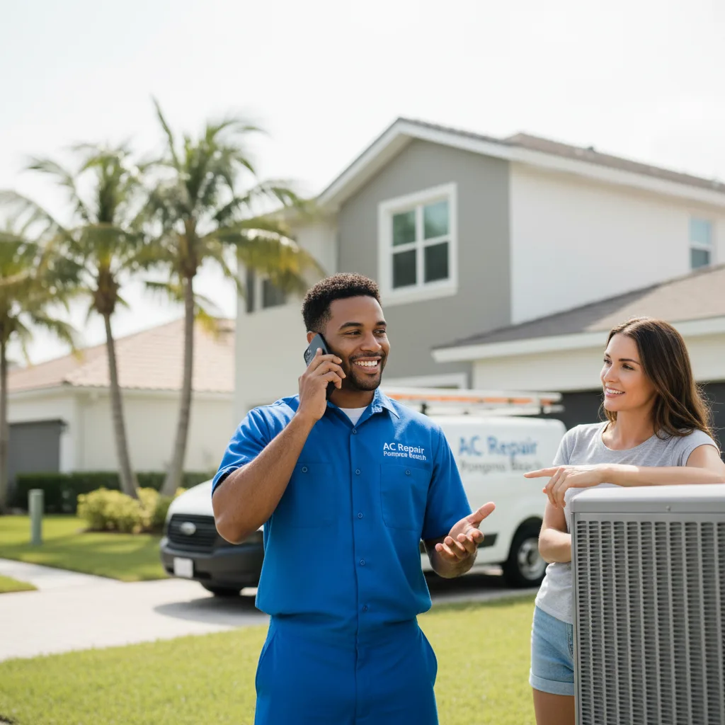 AC Repair Pompano Beach customer support in Quakertown